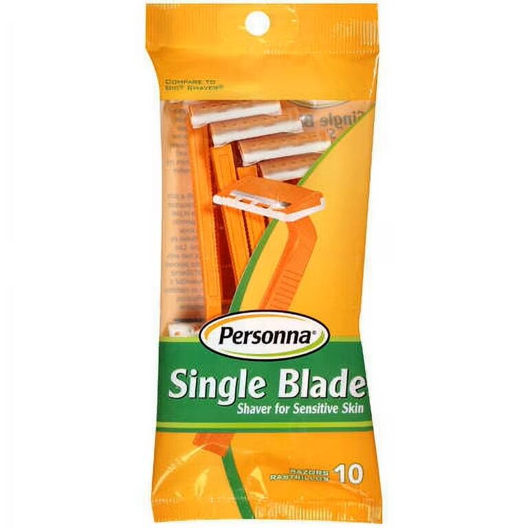 Personna Single Blade Shaver 10pcs