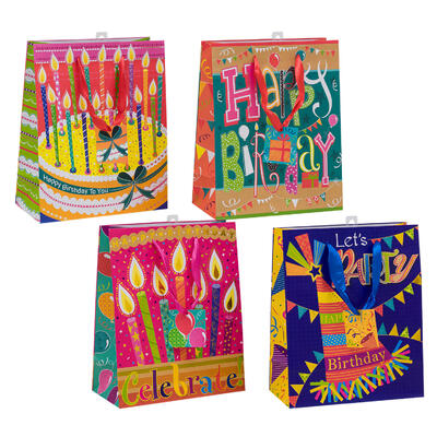 Flomo Happy Birthday Gift Bags