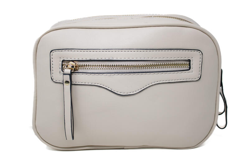  Lucy K Cream Crossbody Bag