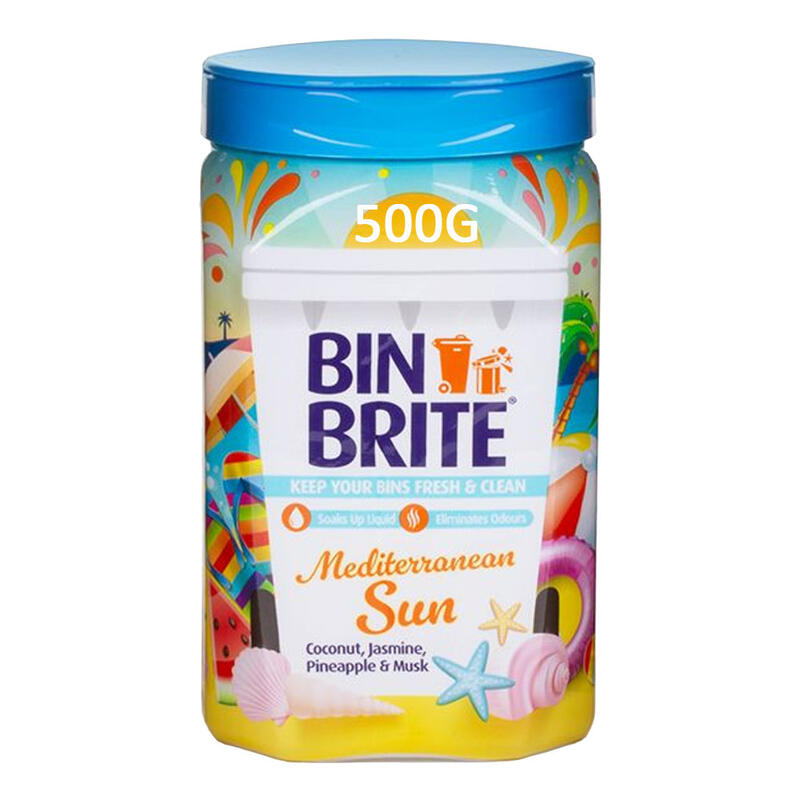 Bin Brite Odour Neutraliser Mediterranean Sun 500g