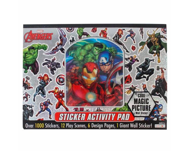 Avengers Stickers And Activity Pad