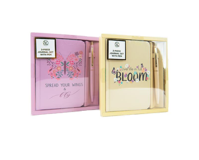 Boxed Journal With Pen Set Assorted 1 count