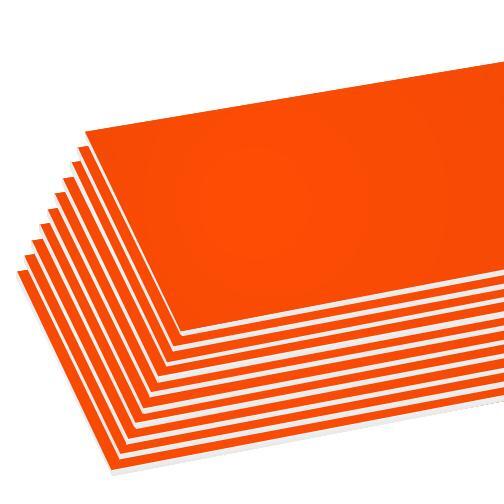 Bazic Flurescent Board Orange 20'' X 30''