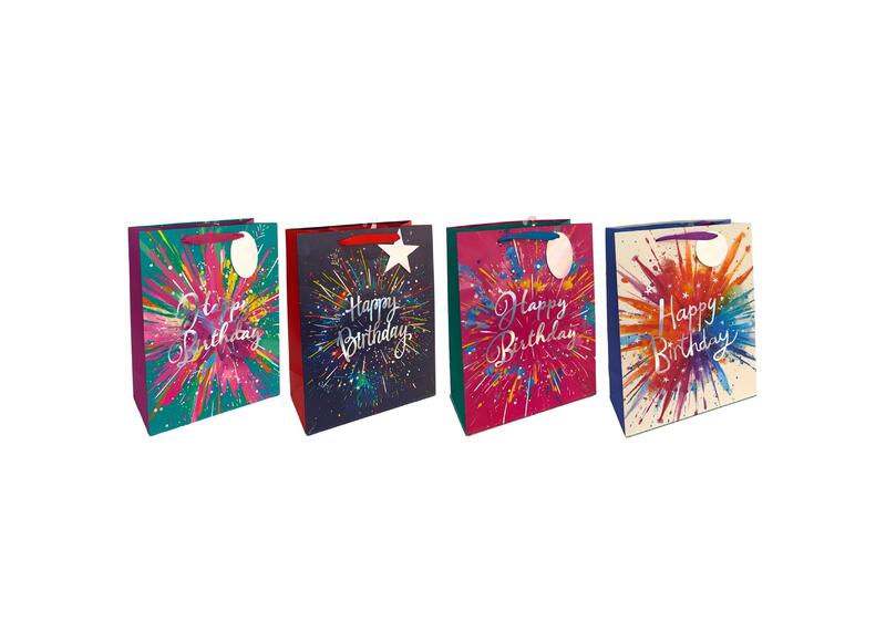 Paper Bag Birthday Blast Jumbo Assorted 1 count