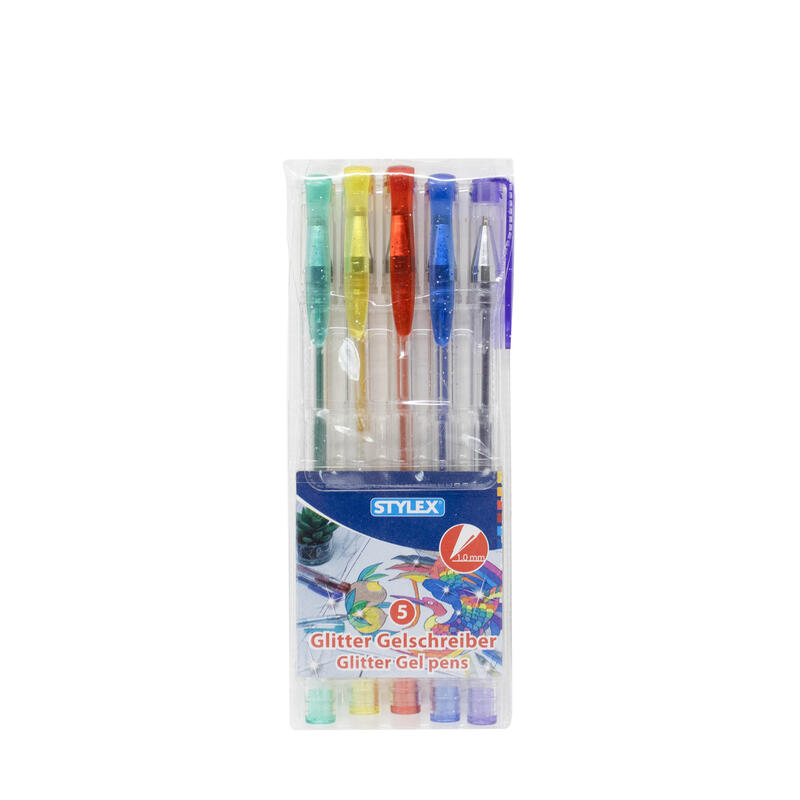 Styles Glitter Gel Pen 5 ct