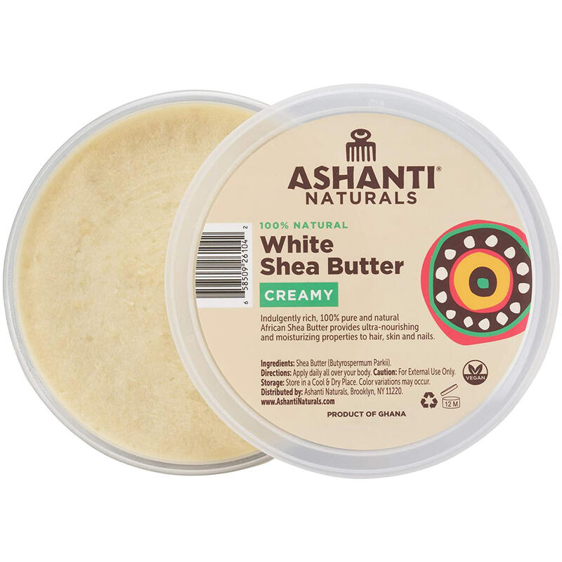 Ashanti Naturals White Shea Butter Creamy 3oz