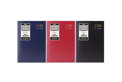 Diary A5 DAP Casebound 7 Days Assorted 1 count