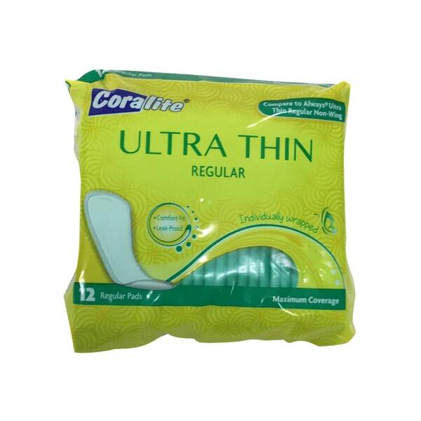 Coralite Ultra Thin Regular Medium Coverage 12 ct
