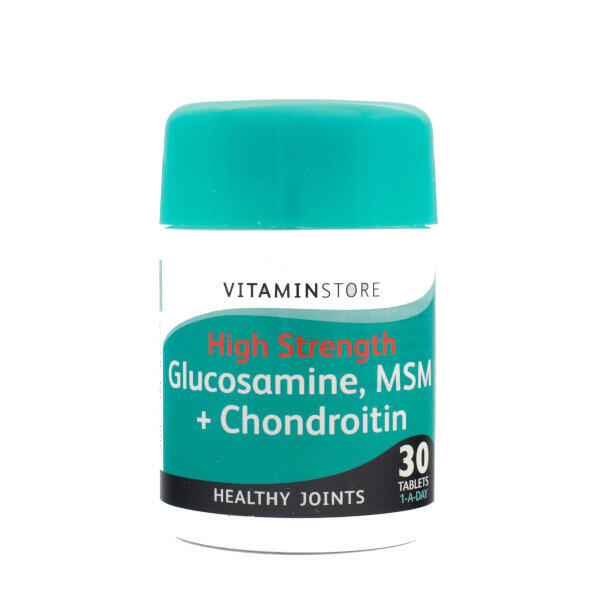 Vitamin Store High Strenght Glucosamine, MSM & Chondroitin 30tabs