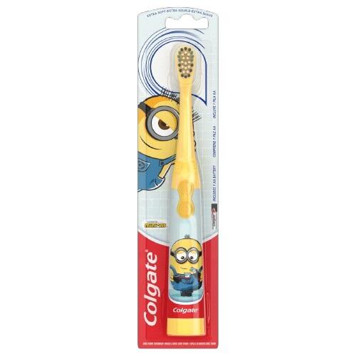 Colgate Kids Battery Powered Minions Extra Soft Toothbrush