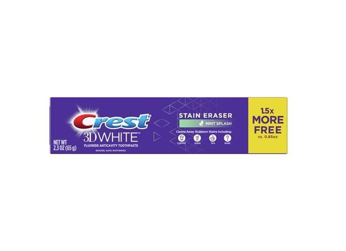 Crest 3DW Stain Eraser Mint Splash 2.3oz