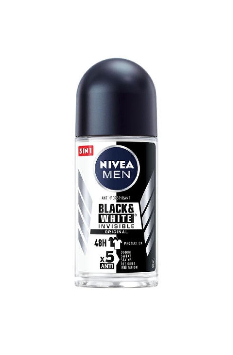 Nivea Men Black & White Invisible Anti-Perspirant Deodorant 50ml
