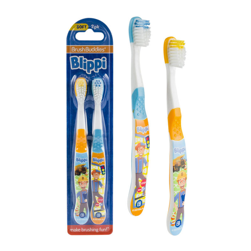 Blippi Kids Toothbrush 2pk