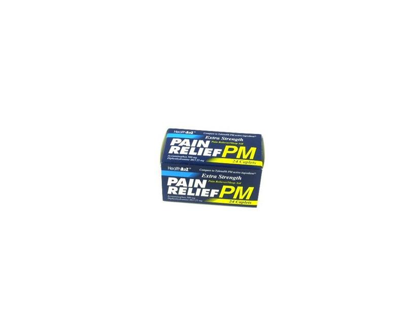 Health A2Z Extra Strength Pain Relief PM 24 ct | M&C Drugstore