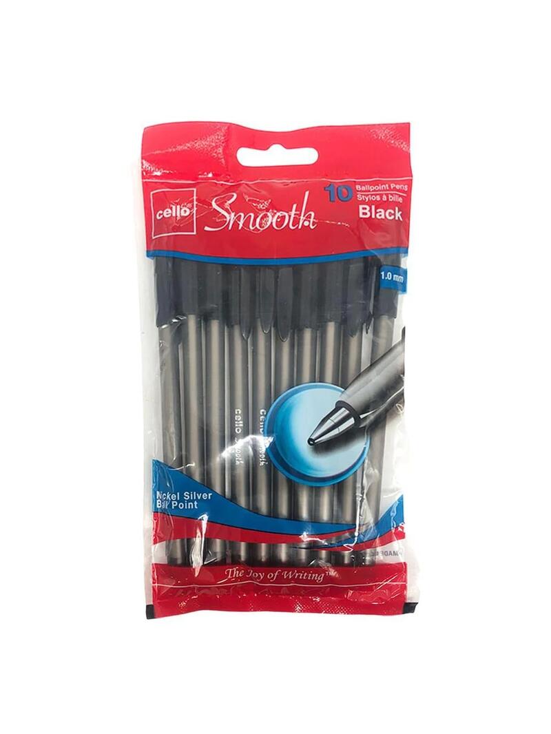 Pens Black Ink Ballpoint 10 count