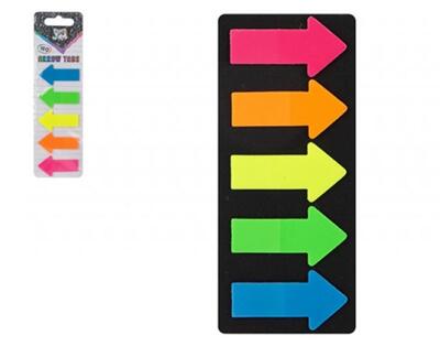 Paper Jam Adhesive Arrow Tabs Assorted 150
