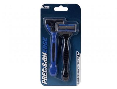 Precision Edge Six Blade Men Razor 2Pk