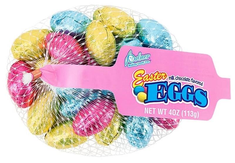 Easter Candy Eggs Milk Chocolate