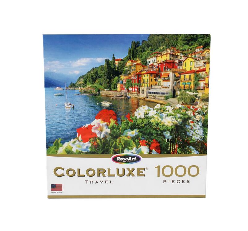 Cra-z-art Colorluxe Puzzle Lake Como Mediterranean Villas 1000 pieces