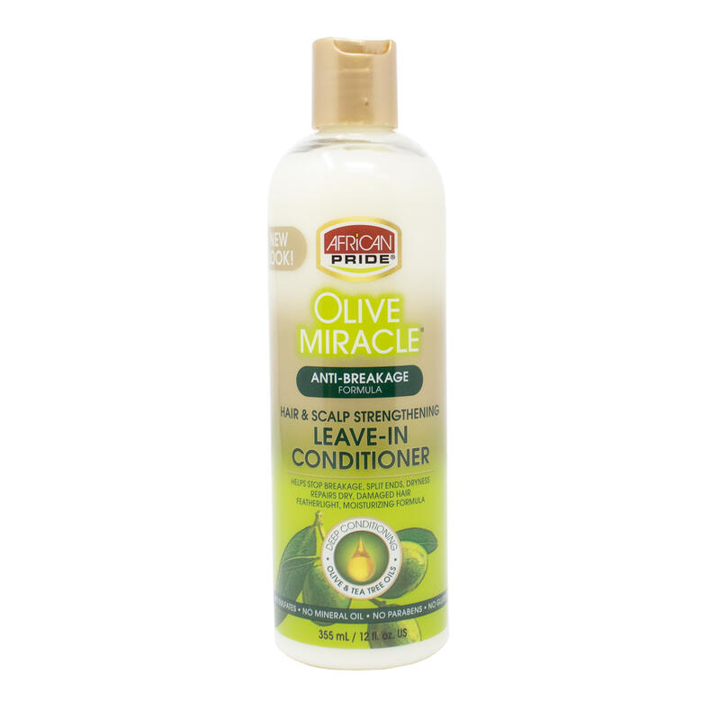 African Pride Olive Miracle Leave In Conditioner 12oz