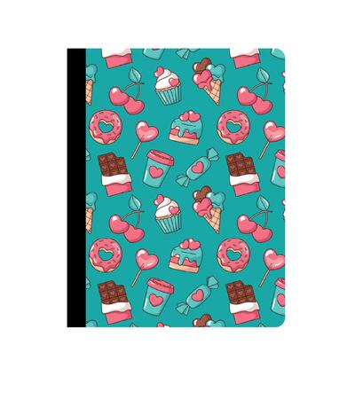 Sweets And Treats Composition Book 100pg