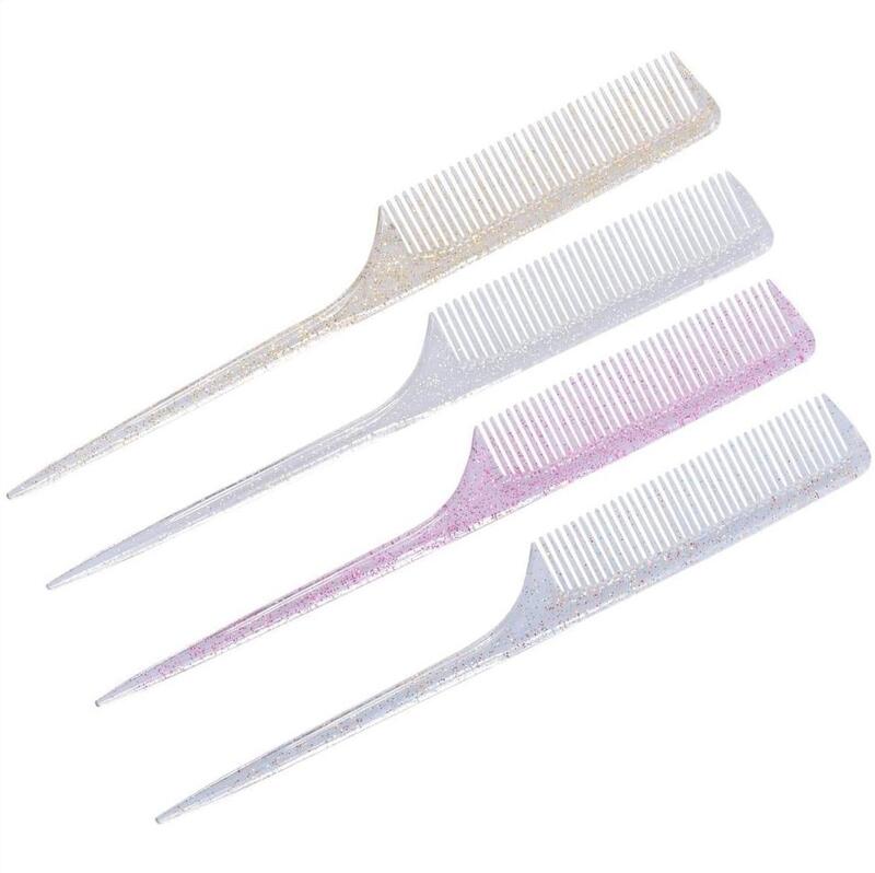 Stella Collection Bone Tail Styling Combs Glitter Assorted 2 count
