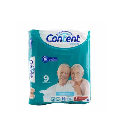 Content Advance Adult  Diapers Large 10's