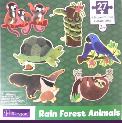Rain Forest Animals Puzzle
