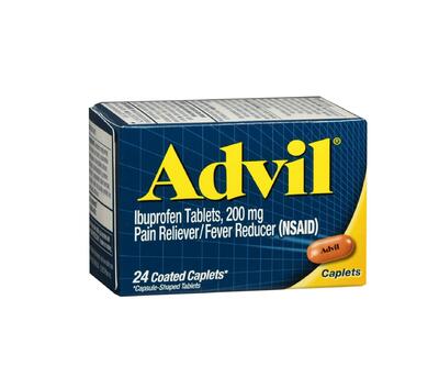 Advil Caplets 24's
