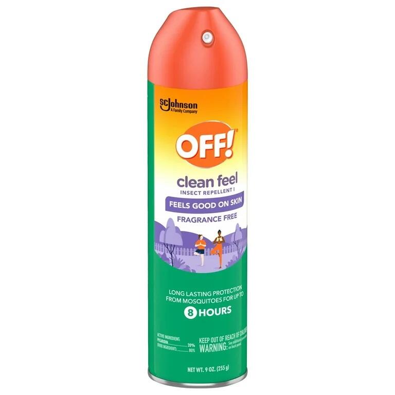 Off Clean Feel Insect Repellent 9oz