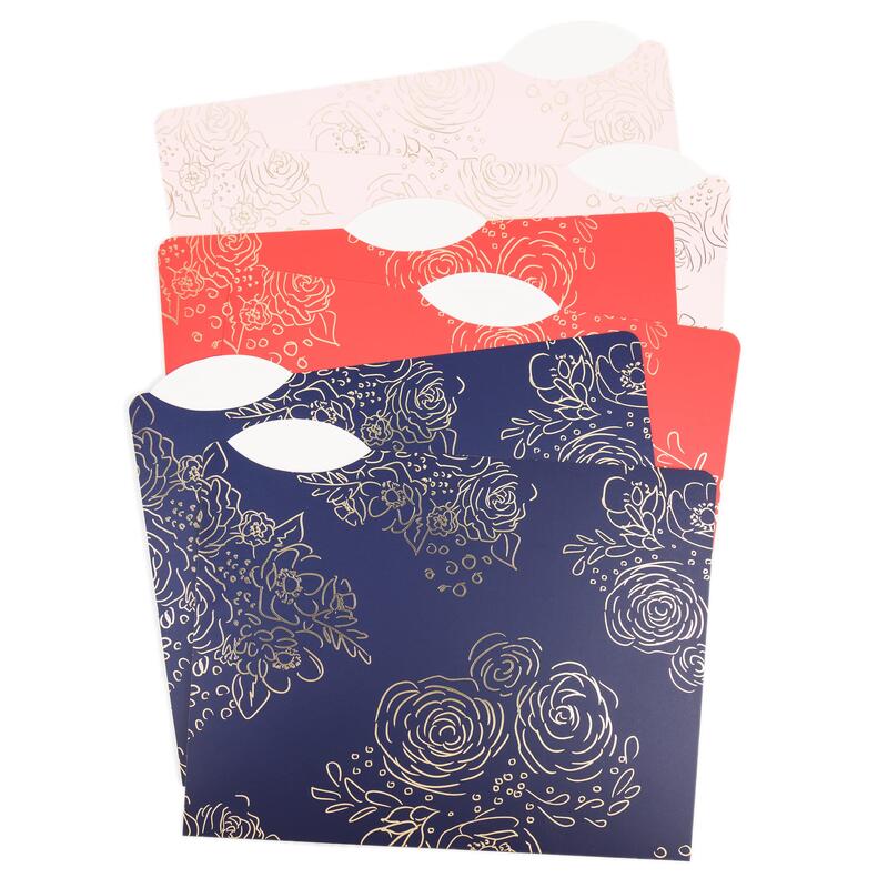 U Brands Bright Florals File Folders