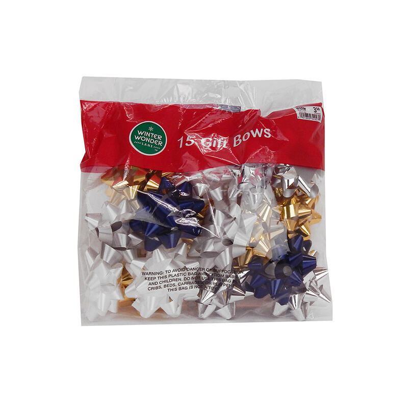 Star Bow Bag Sliver Gold Navy 1 count