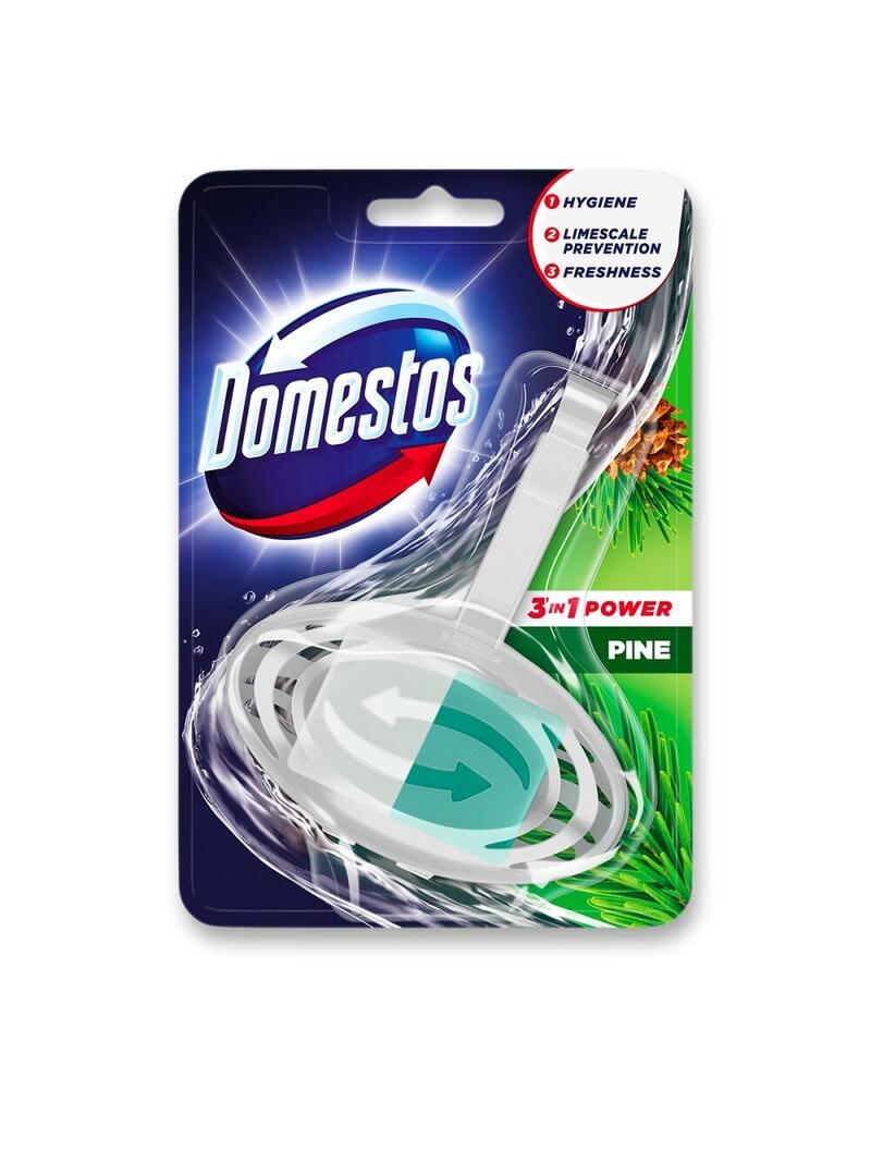 Domestos 3in1 Toilet Block Pine 35g
