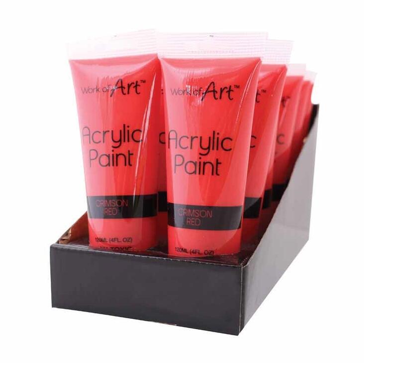 Red Acrylic Paint 120ml