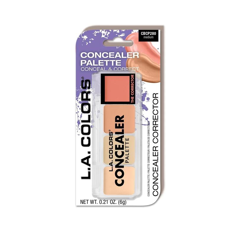 L.A. Colors Concealer Corrector Palette Medium