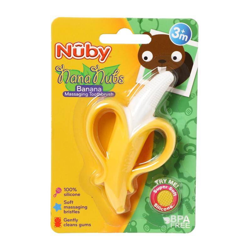 Nuby NanaNubs Banana Massaging Toothbrush