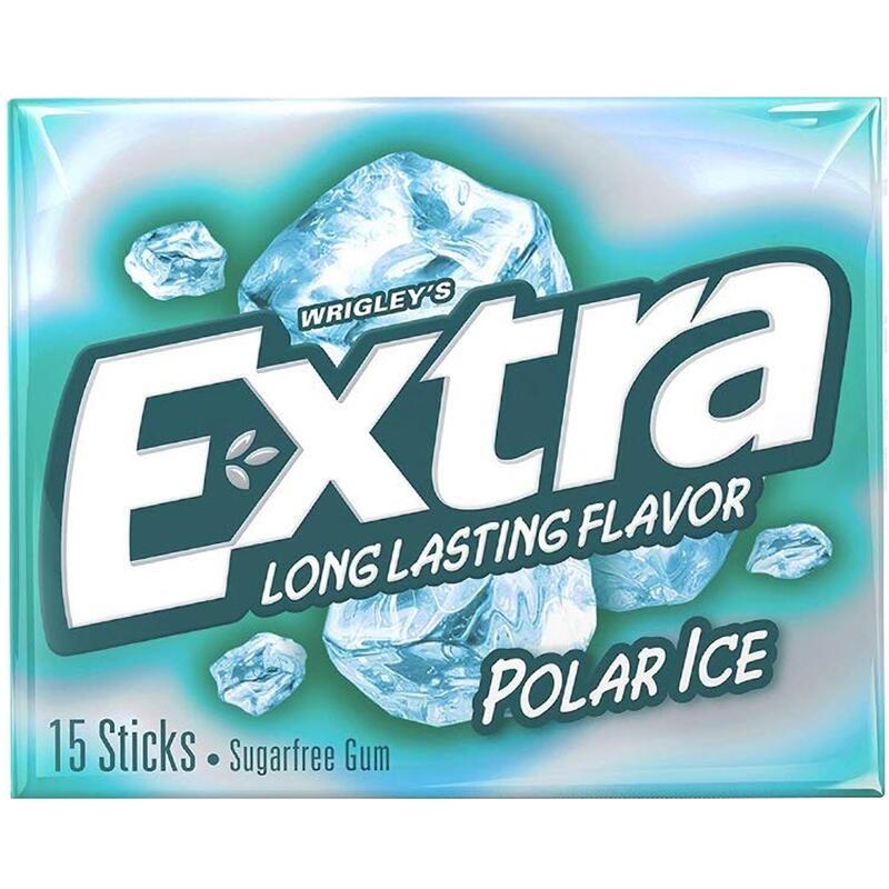Wrigley's Extra Long Lasting Flavor Polar Ice 15ct