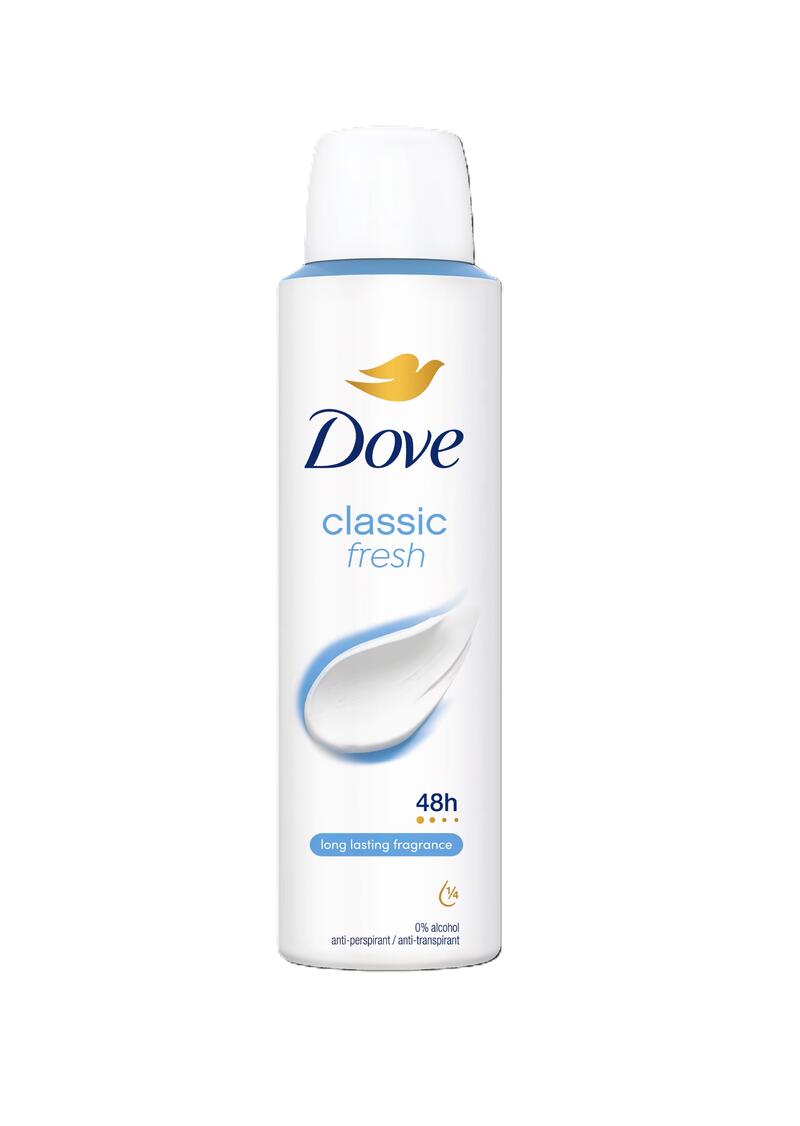 Dove Antiperspirant Deodorant Classic Fresh Woman 150ml