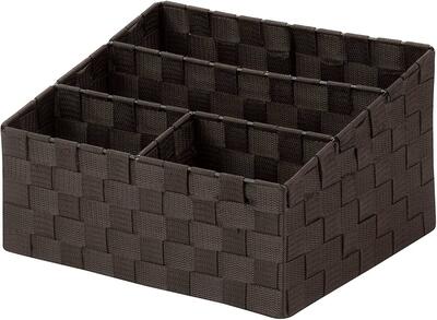 Espresso Desk Organizer