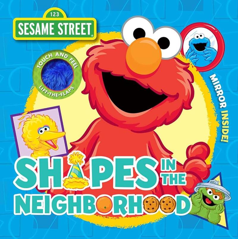 Sesame Street Shape In The Neighborhood Board Book