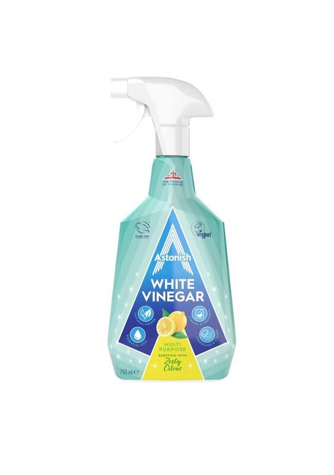 Astonish White Vinegar Zesty Citrus 750ml