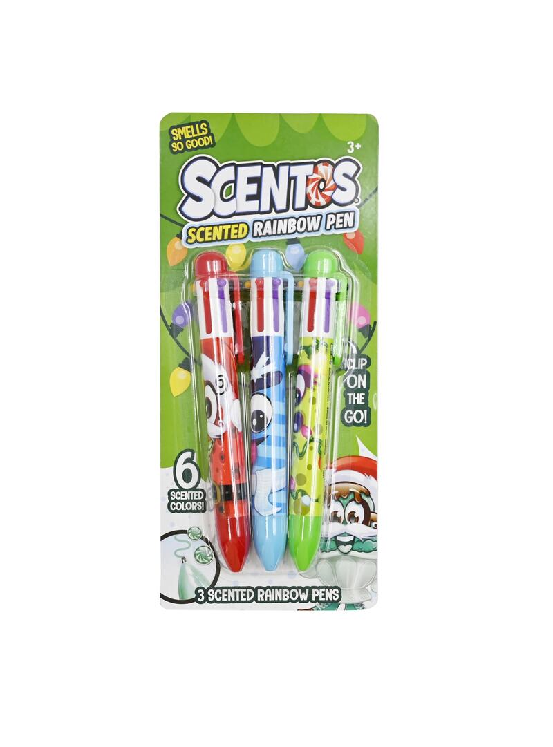 Scentos Rainbow Pen Scented 3 pack