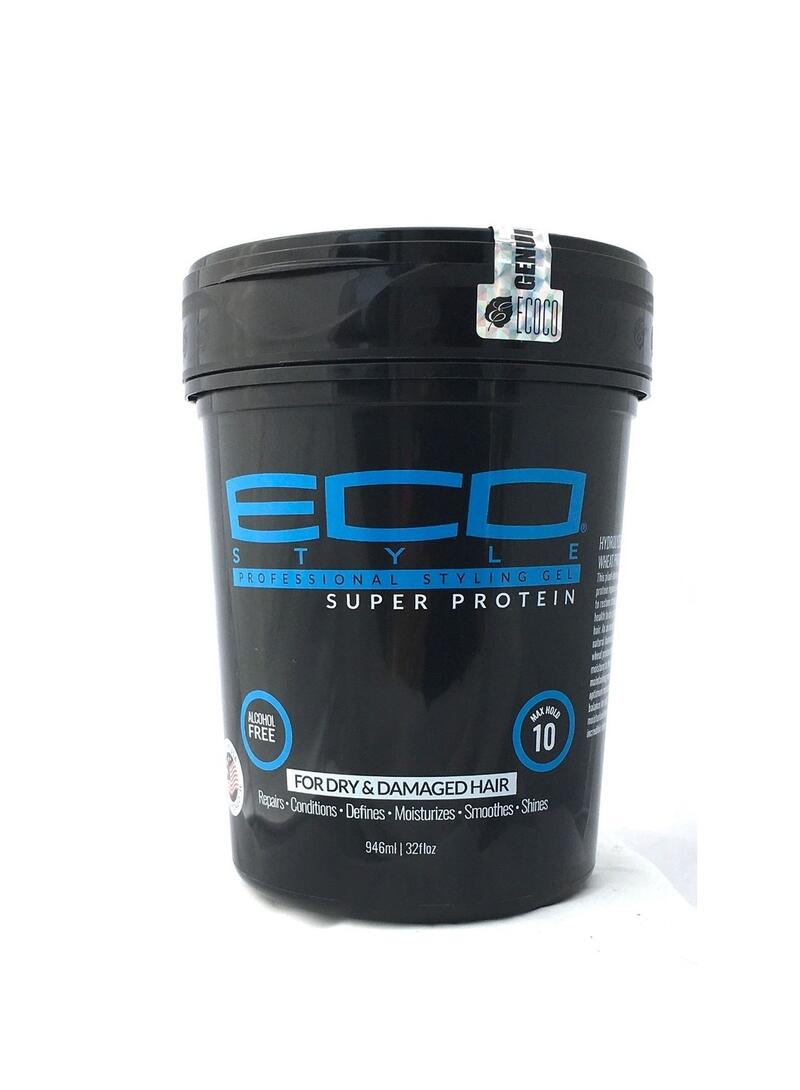Eco Styler Super Protein Gel Black/Blue  32oz