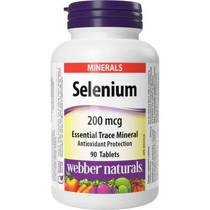 Webber Selenium 200mcg 90 Tabs