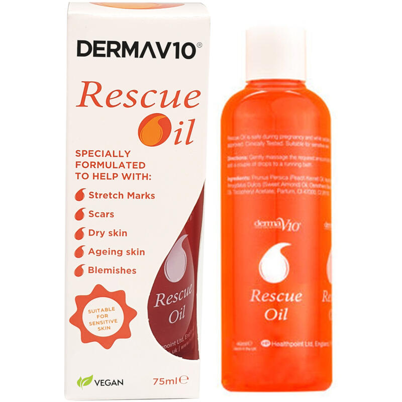 DermaV10 Rescue Oil 75ml