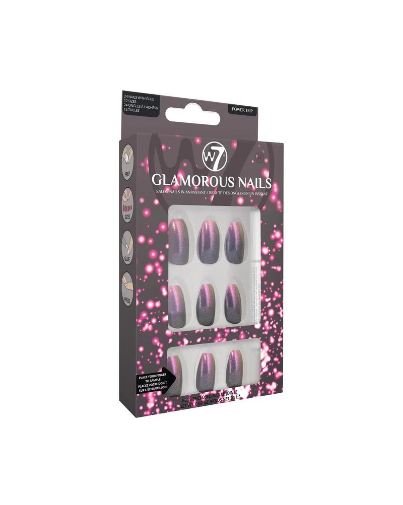 Glamorous Nail Power Trip 12 Size 24pc