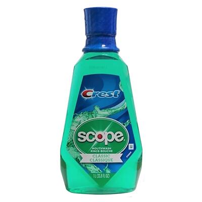 Crest Scope Classic Mouthwash 1Ltr