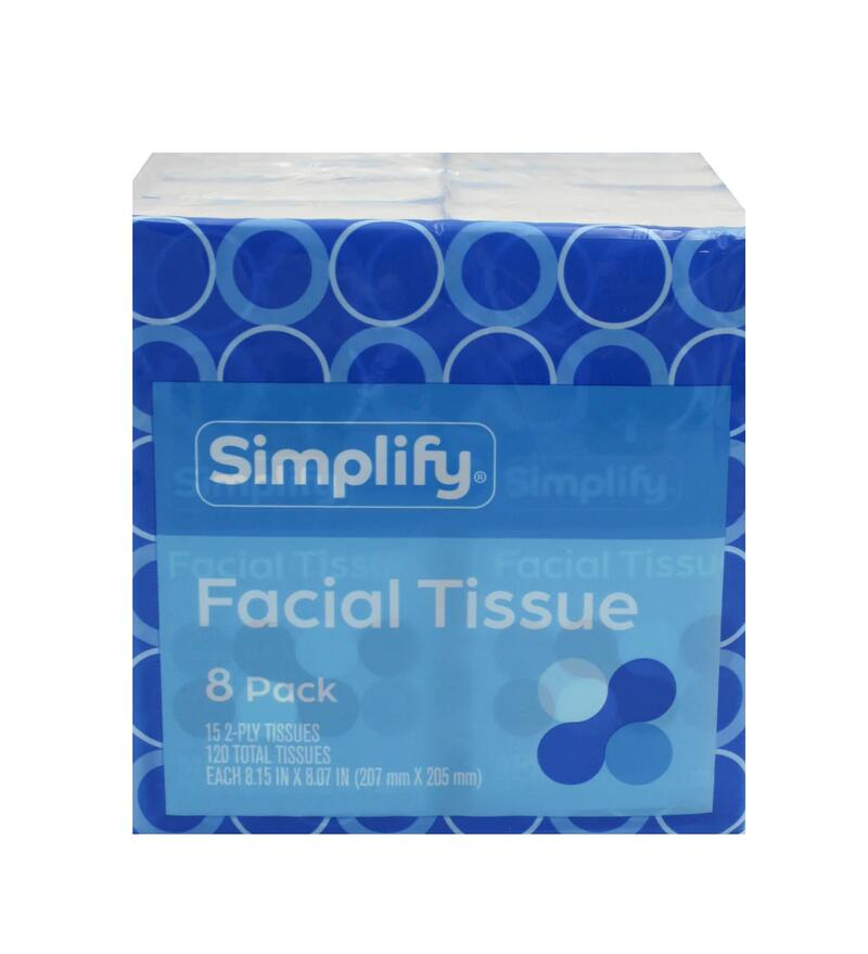 Facial Tissue 8pk