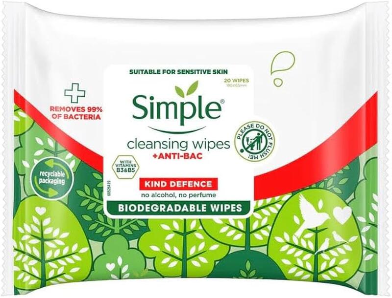 Simple Antibacterial Cleansing Wipes