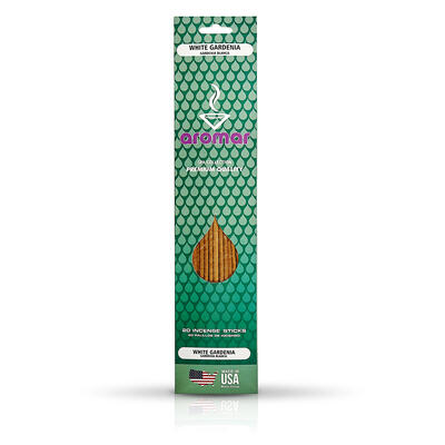 Aromar Incense Sticks White Gardenia 20ct